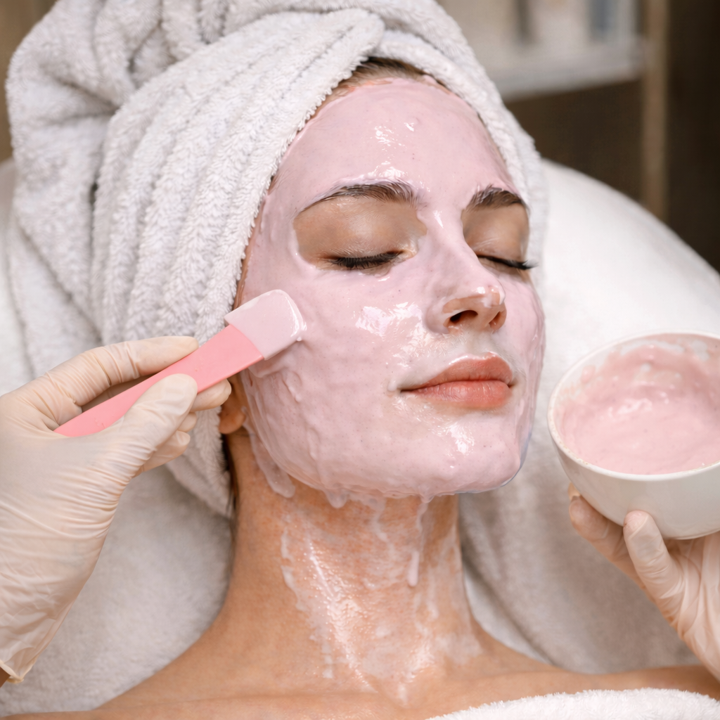 Face Masks (Alginate, Hydrogel, Clay, Cream) – Professional Training Course